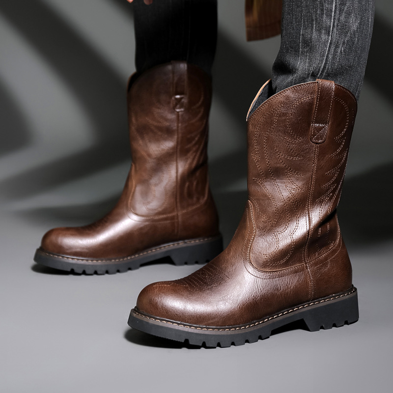 Mode Heren Cowboylaarzen Nieuw - Vintage Fashion For Men recensie en prijs