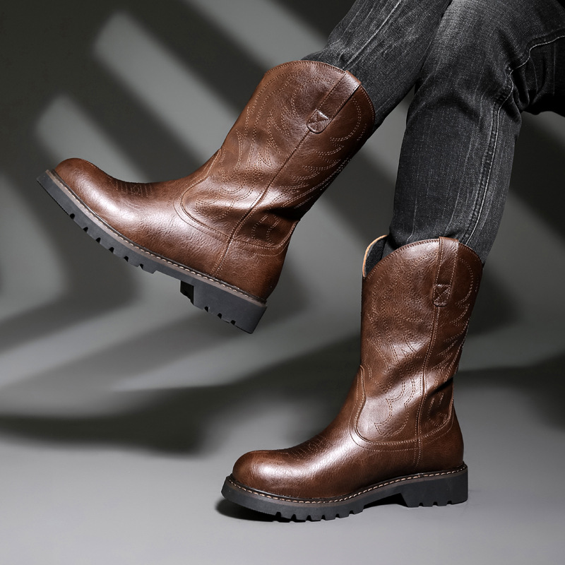 Mode Heren Cowboylaarzen Nieuw - Vintage Fashion For Men recensie en prijs