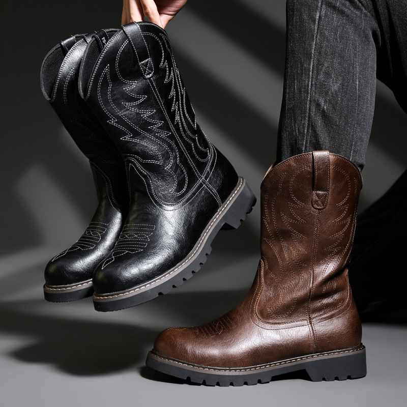 Mode Heren Cowboylaarzen Nieuw - Vintage Fashion For Men recensie en prijs
