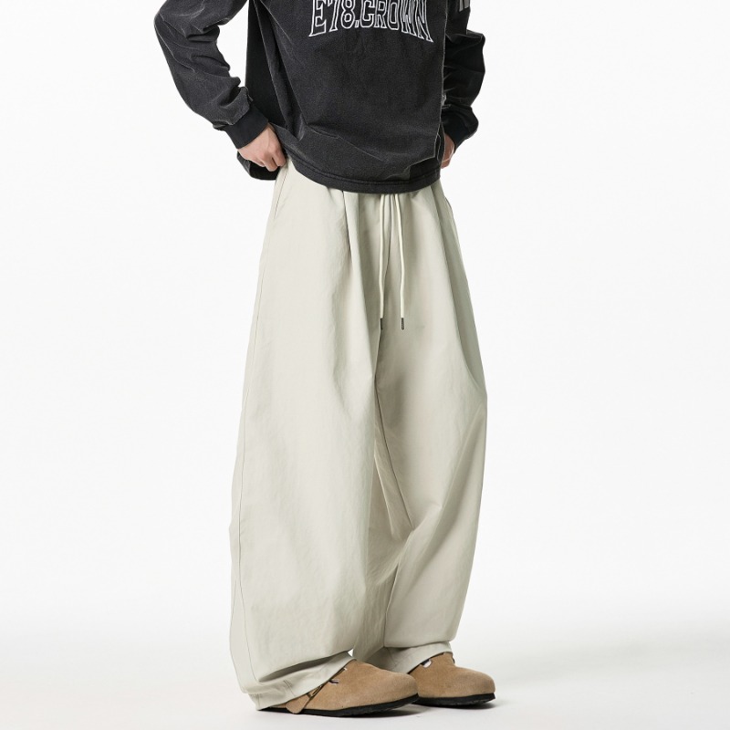 2026 Lente Herfst Mannen Casua - Wide Leg Trouser 70S recensie en prijs