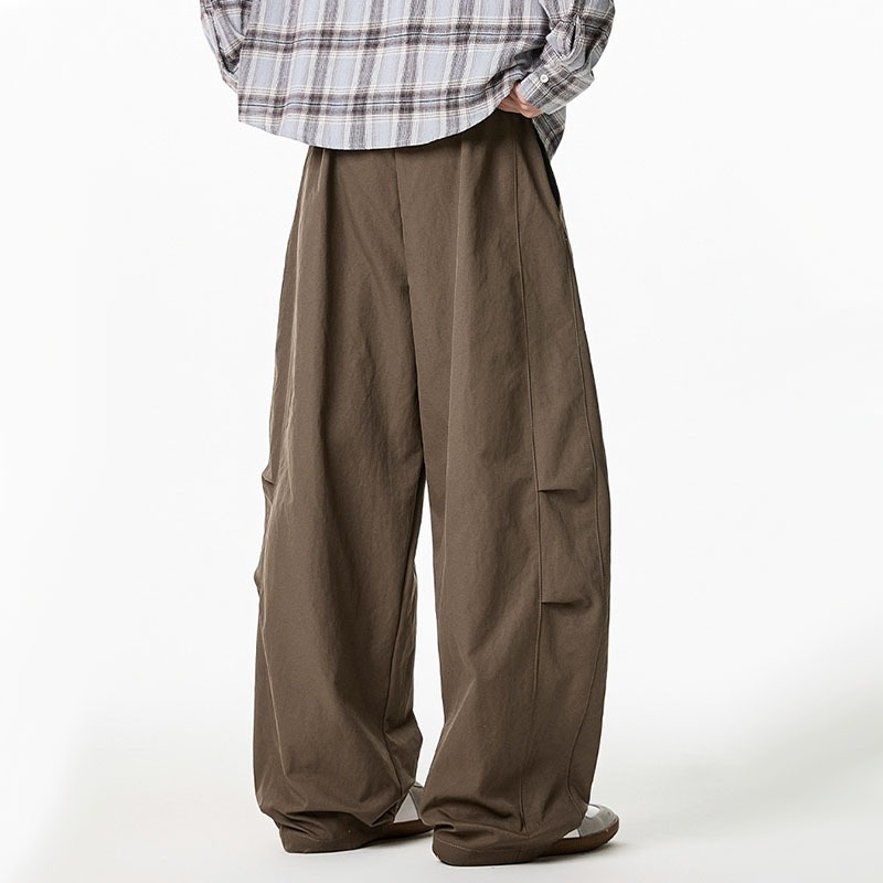 2026 Lente Herfst Mannen Casua - Wide Leg Trouser 70S recensie en prijs