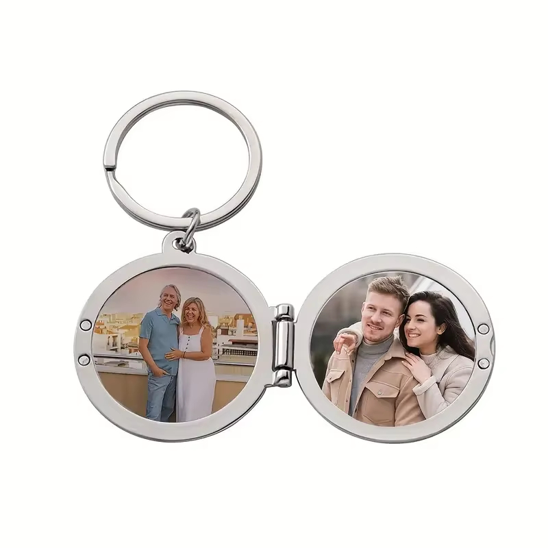 Dubbelzijdige sleutelhanger me - Vintage Fashion Photos recensie en prijs