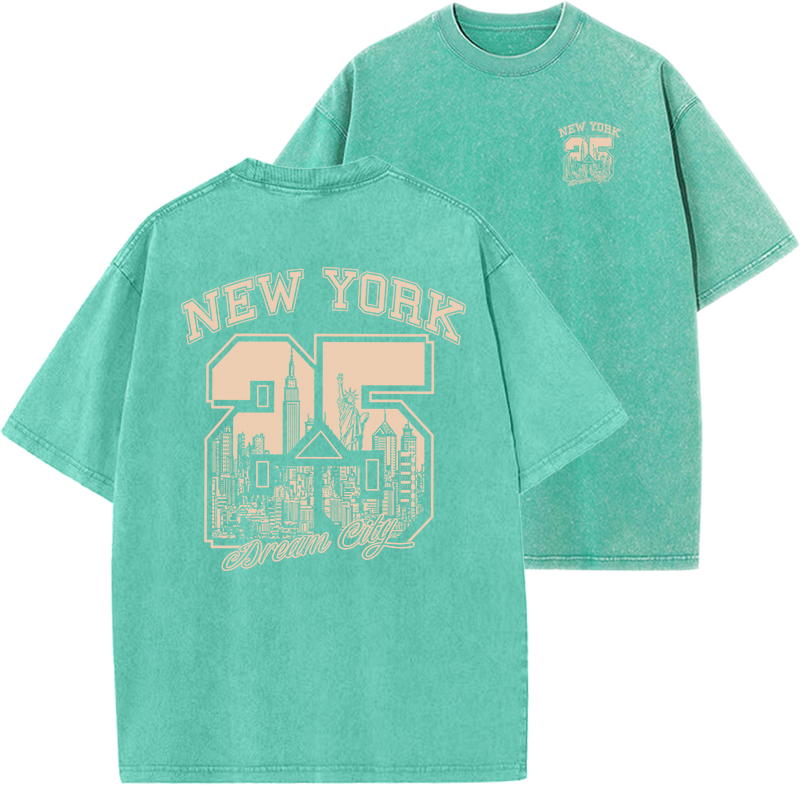 New York City Grappige Print V - Vintage Fashion York recensie en prijs