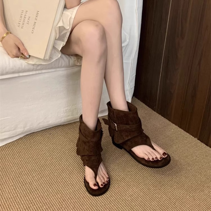 Vrouwen Peep Toe Laarzen Zomer - Vintage Fashion In 2026 recensie en prijs