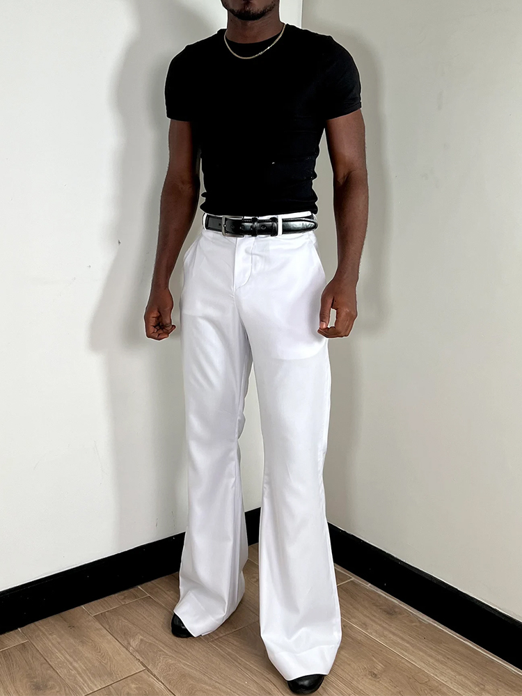 Stijlvolle Bell Bottom heren s - Wide Leg Trouser 70S recensie en prijs
