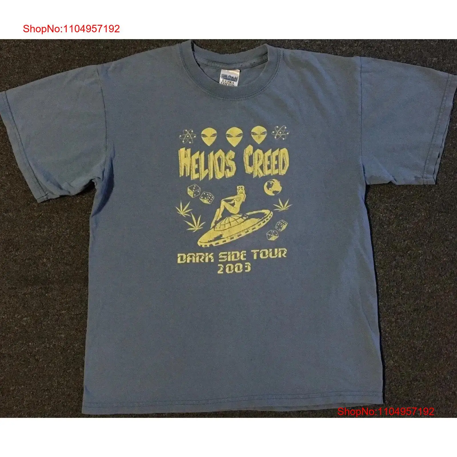 Vtg Helios Creed 2003 Faded To - Band Tee Faded 90S recensie en prijs