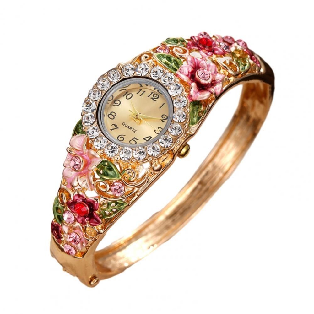 Rijk aan bloemen Vintage horlo - Vintage Fashion Week recensie en prijs