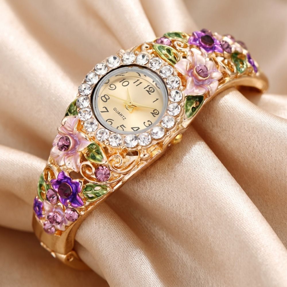 Rijk aan bloemen Vintage horlo - Vintage Fashion Week recensie en prijs