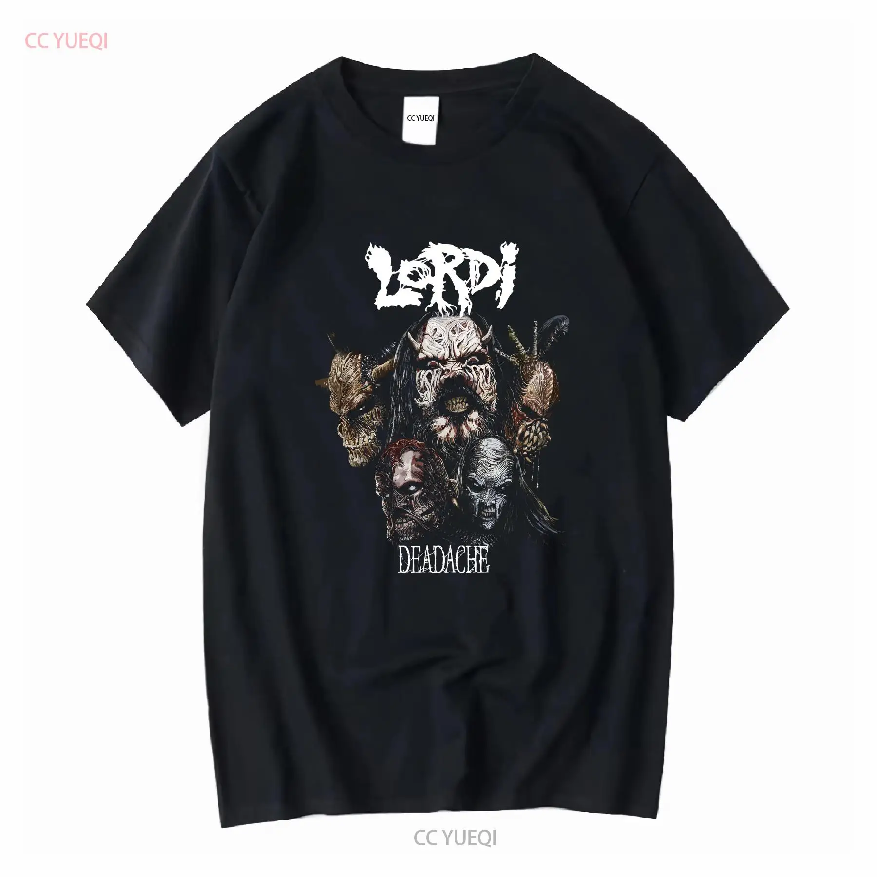 Lordi Deadache jaren '90 00s C - Band Tee Faded 90S recensie en prijs