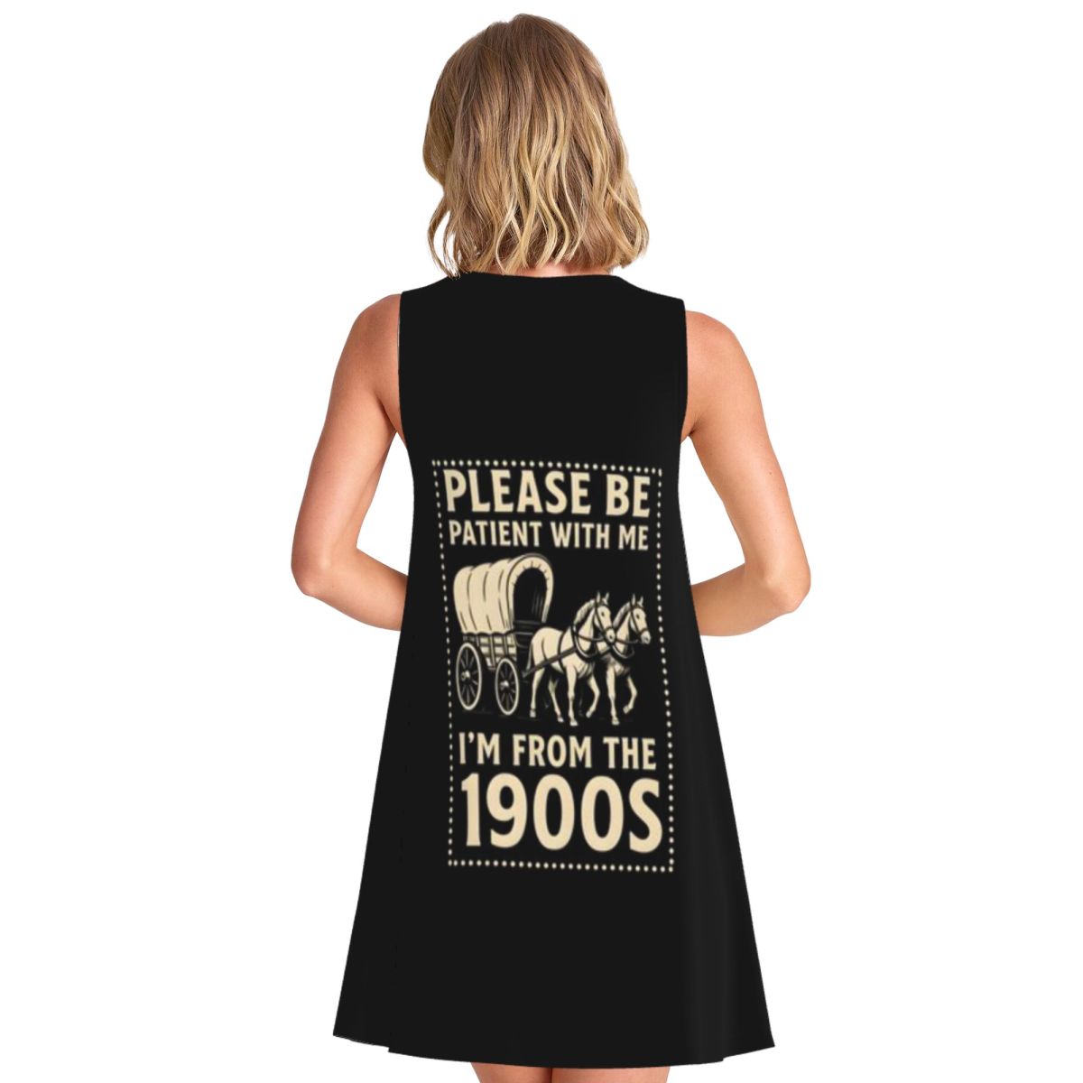 Vintage Era Patience mouwloze  - Vintage Fashion Exhibition recensie en prijs
