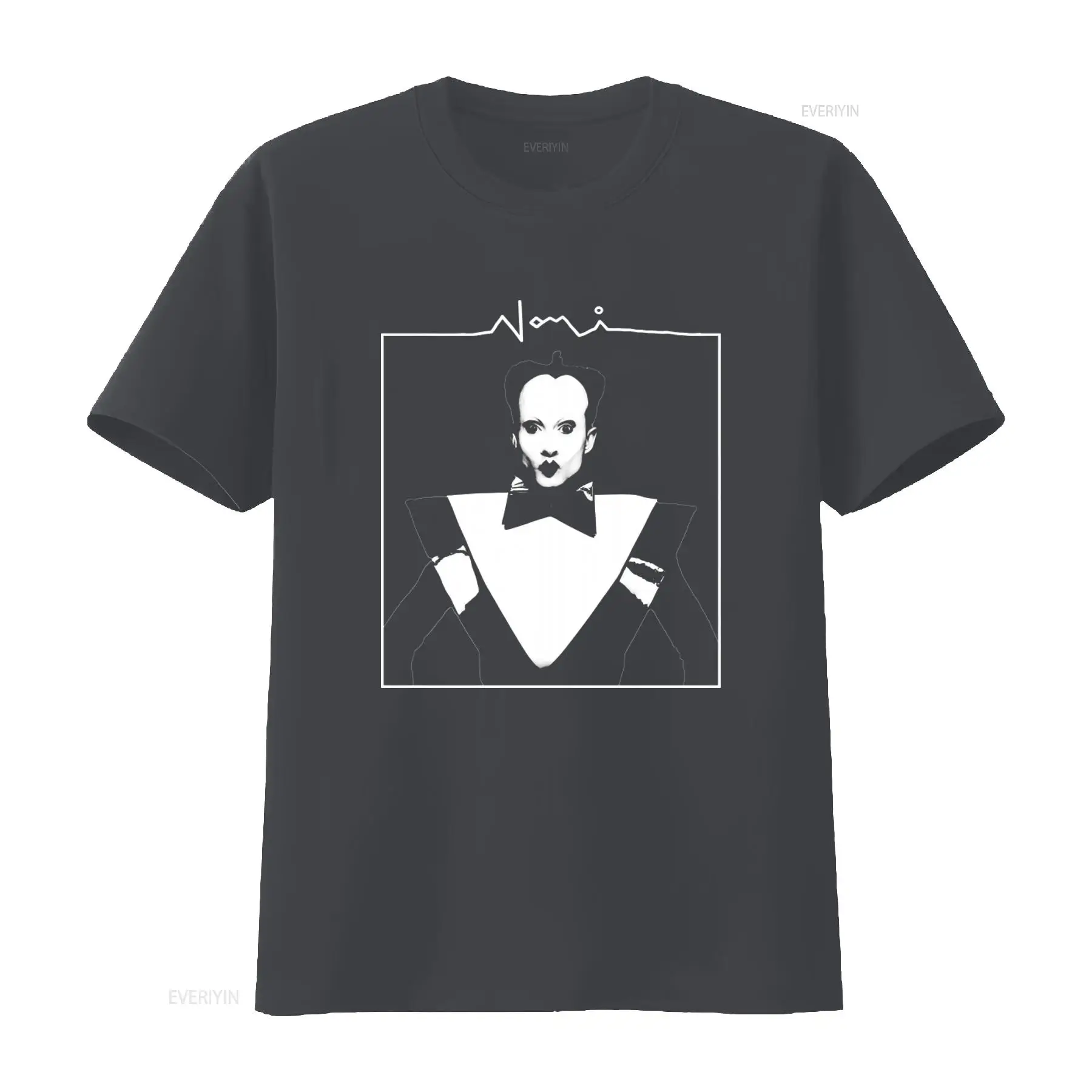 Klaus Nomi Face Print Heren T- - Vintage Fashion Looks recensie en prijs