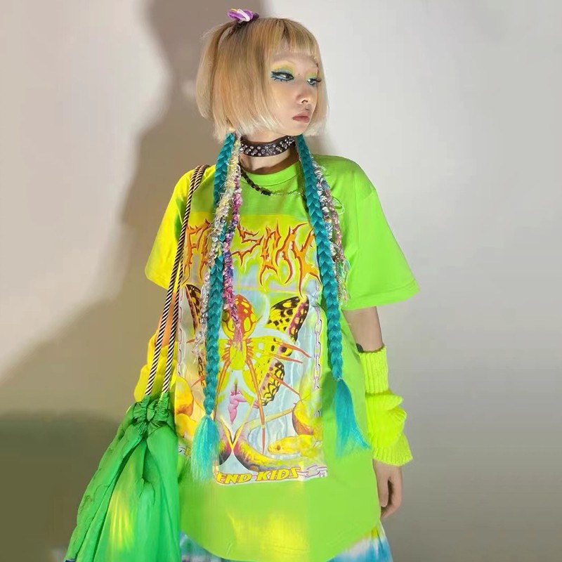 Karrcat Y2k Esthetiek T-shirt  - Tie Dye Shirt Vintage recensie en prijs