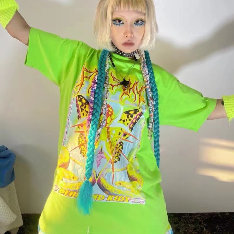Karrcat Y2k Esthetiek T-shirt  - Tie Dye Shirt Vintage recensie en prijs