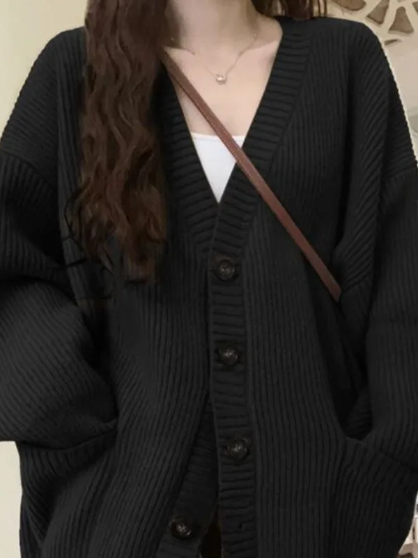 Losse Vest Vrouwen Lange Mouw  - Crop Cardigan Vintage recensie en prijs