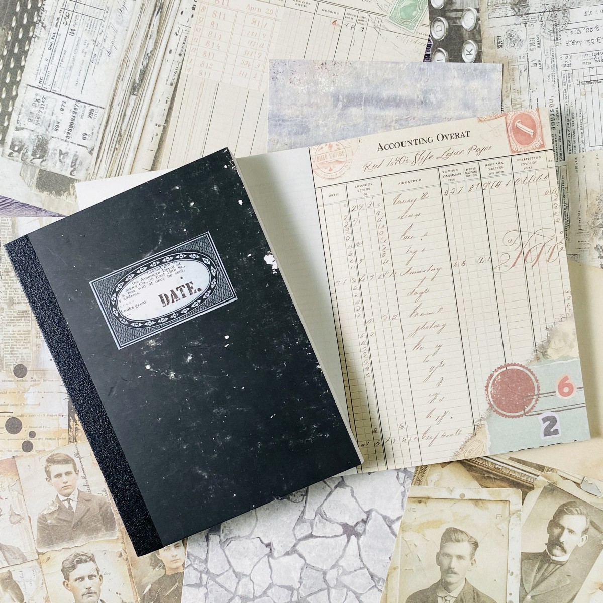 100 vellen Vintage Scrapbook P - Vintage Fashion Magazines recensie en prijs