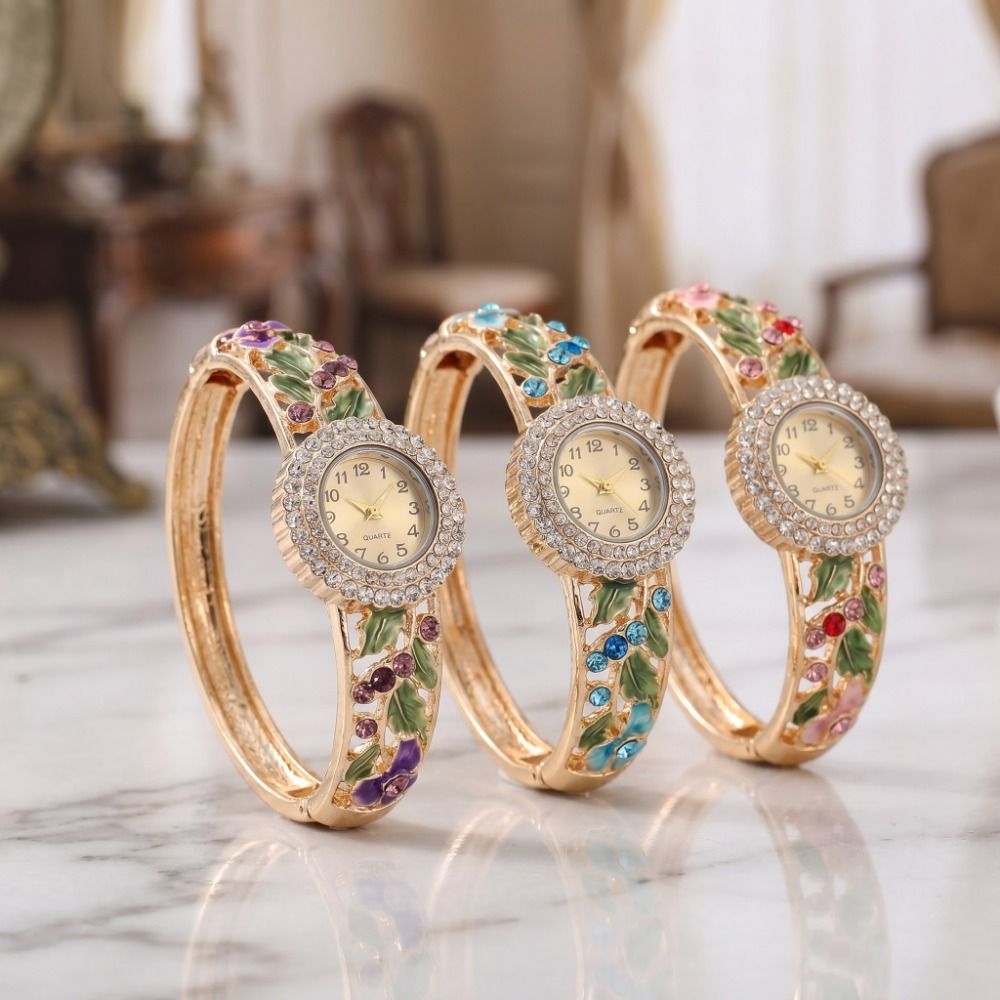Rijk aan bloemen Vintage horlo - Vintage Fashion Week recensie en prijs